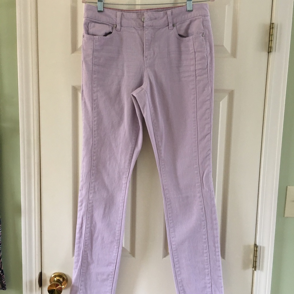 DKNY - Soho Skinny Jean - Size 8 - Lilac